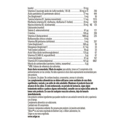 Male Multiple 60 Comprimidos (Multivitaminico especial Hombre) de Solgar Solgar 111724 Vitaminas y Multinutrientes salud.bio