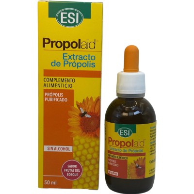 Propolaid extracto de propolis 50ml sin alcohol de ESI ESI ESI-21010601 Acción benéfica garganta y pecho salud.bio