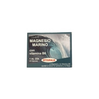 Magnesio Marino con Vitamina B6 de Integralia INTEGRALIA 502 Suplementos Minerales  salud.bio