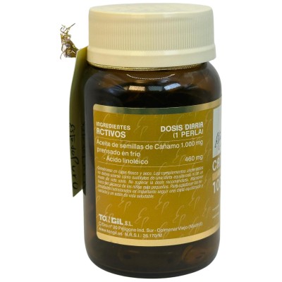 Cannabis Perlas 1000mg (Aceite de Semillas) Estado Puro de Tongil Tongil M70 Aceites naturales salud.bio