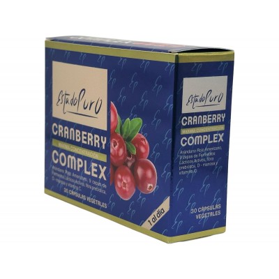 Cranberry complex 30 Cápsulas Estado Puro de Tongil Tongil M38 Bienestar urinario. Ayuda en el bienestar urinario. salud.bio