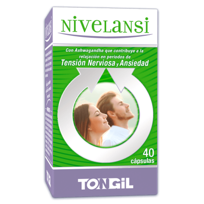 Nivelansi 40 cápsulas de Tongil Tongil H20 Estados emocionales, ansiedad, estrés, depresión, relax salud.bio