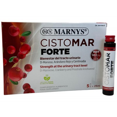 Cistomar Forte 140mg PAC de MARNYS® Marnys MNV102 Bienestar urinario. Ayuda en el bienestar urinario. salud.bio