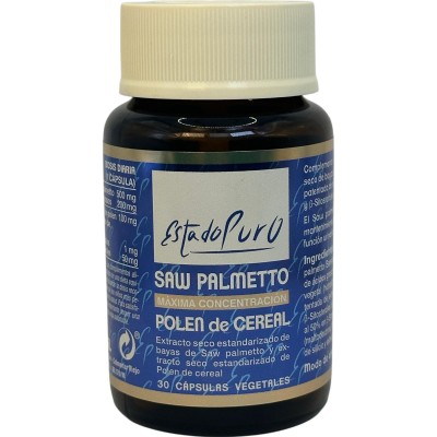 Saw Palmetto 30 cápsulas - Estado Puro - de Tongil Tongil M13 Sistema inmunitario salud.bio