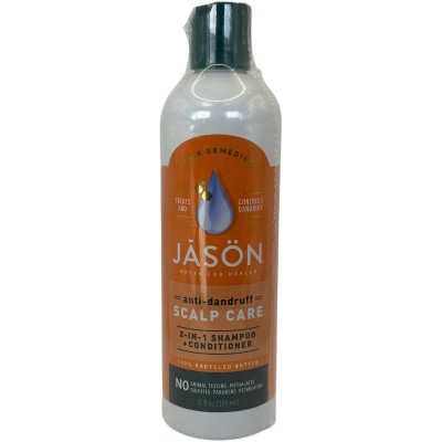 JASÖN Champú anticaspa Dandruff Relief Treatment JASÖN JAS-10030 Cosmética Natural salud.bio