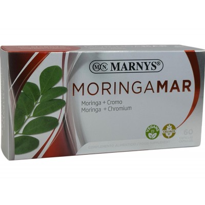 MORINGAMAR (Moringa + Cromo) 60 cápsulas de Marnys Marnys MN478A Control de Peso salud.bio