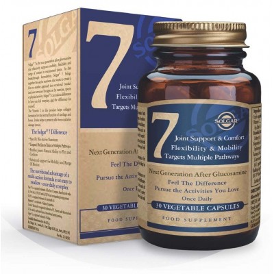 Solgar 7 30 cápsulas vegetales de Solgar SOLGAR 1650497 Articulaciones, Huesos, Tendones y Musculos, componen el Aparato Loco...