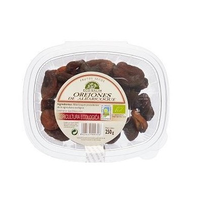 OREJONES de Albaricoques ECO 250 gr ECO-SALIM 6216 FRUTA Y VERDURA DESHIDRATADA salud.bio