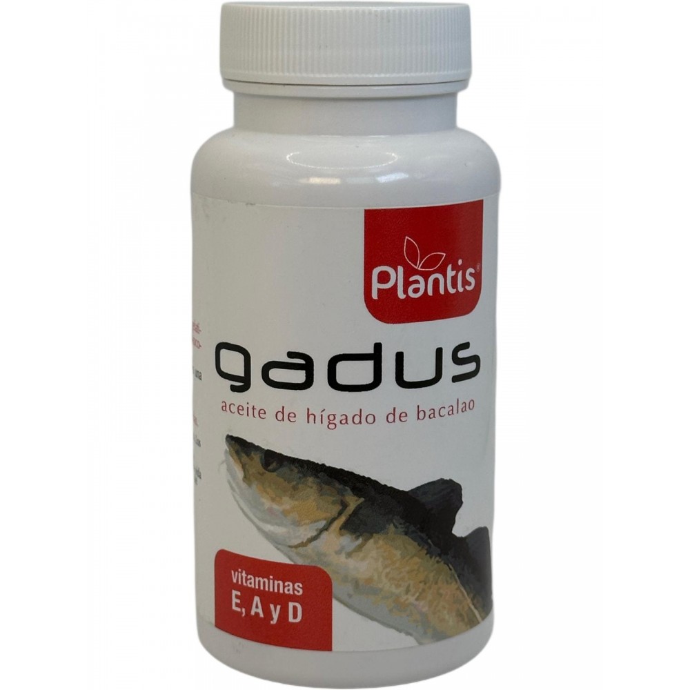 GADUS (Aceite de hígado de Bacalao) 110 cápsulas de Plantis Artesania Agrícola 080060 Ayudas niveles Colesterol y Triglicerid...