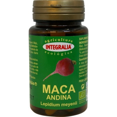Maca Andina Eco 60 cápsulas de Integralia INTEGRALIA GEN-54481 Cansancio, fatiga, astenia primaveral salud.bio