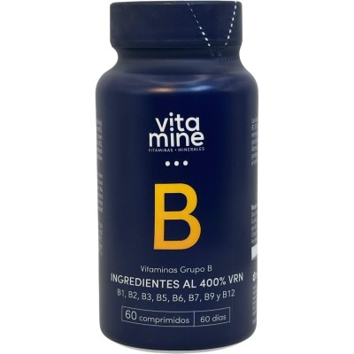 Vitaminas Grupo B (B complex) 60 comprimidos 500mg de Herbora Herbora H20106 Vitamina B salud.bio