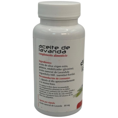 Aceite Esencial LAVANDA 60 Perlas de Plantis Artesania Agrícola ART-04480 Ayudas aparato Digestivo salud.bio