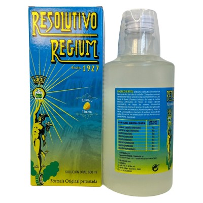 Resolutivo Regium 600ml de Plameca Plameca 445200 DIURETICO salud.bio