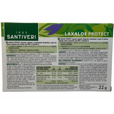 LaxAloe Protec 60 cápsulas de Santiveri Santiveri  59650001 Laxantes salud.bio