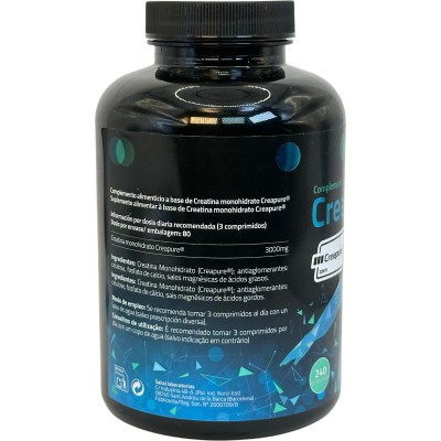 Creatina nonohidrato Creapure® 240 comprimidos de Sakai Sakai SAK-28050 Suplementos Deportivos (Complementos Alimenticios) sa...