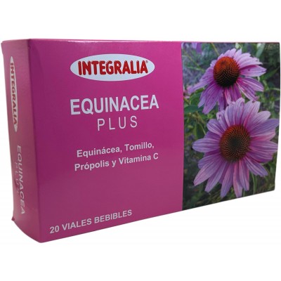 Equinácea Plus 20 Viales bebibles de Integralia INTEGRALIA INT-54364 Sistema inmunitario salud.bio