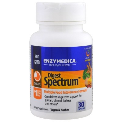Digest Spectrum 30 Cápsulas de Enzymedica Enzymedica ENZ13170 Ayudas aparato Digestivo salud.bio