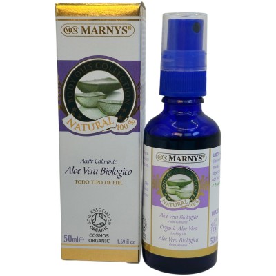 Aceite Calmante de Aloe Vera Orgánico 50 ml de Marnys Marnys AP218 Piel, Cabello y Uñas, Complementos y Vitaminas salud.bio