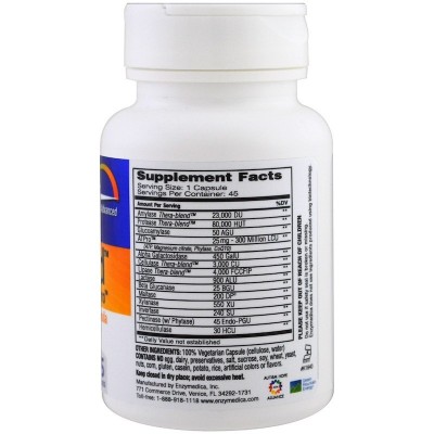 Digest Gold con ATPro 45 Cápsulas de Enzymedica Enzymedica ENZ13211 Ayudas aparato Digestivo salud.bio