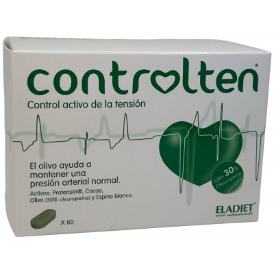 CONTROLTEN (nuevo) 60 Comprimidos de ELADIET Eladiet PA.FE.CTEN.2 Ayuda control Tension salud.bio