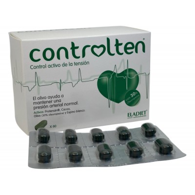 PACK 3x2 CONTROLTEN (nuevo) 60 Comprimidos de ELADIET Eladiet PACK-PA.FE.CTEN.2 Ayuda control Tension salud.bio