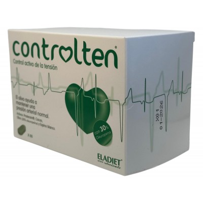 PACK 3x2 CONTROLTEN (nuevo) 60 Comprimidos de ELADIET Eladiet PACK-PA.FE.CTEN.2 Ayuda control Tension salud.bio