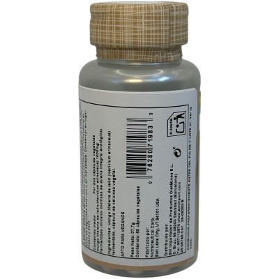 Melena de León (Lion's Mane) 500mg 60 VegCaps. de Solaray SOLARAY SMI-71983 Plantas Medicinales salud.bio