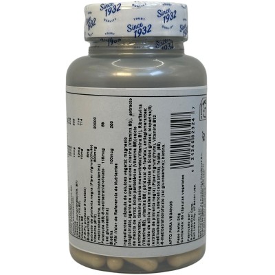 Stress B Magnesio Glycinate 60 Cápsulas Vegetales de KAL SOLARAY 82324 Vitamina B salud.bio