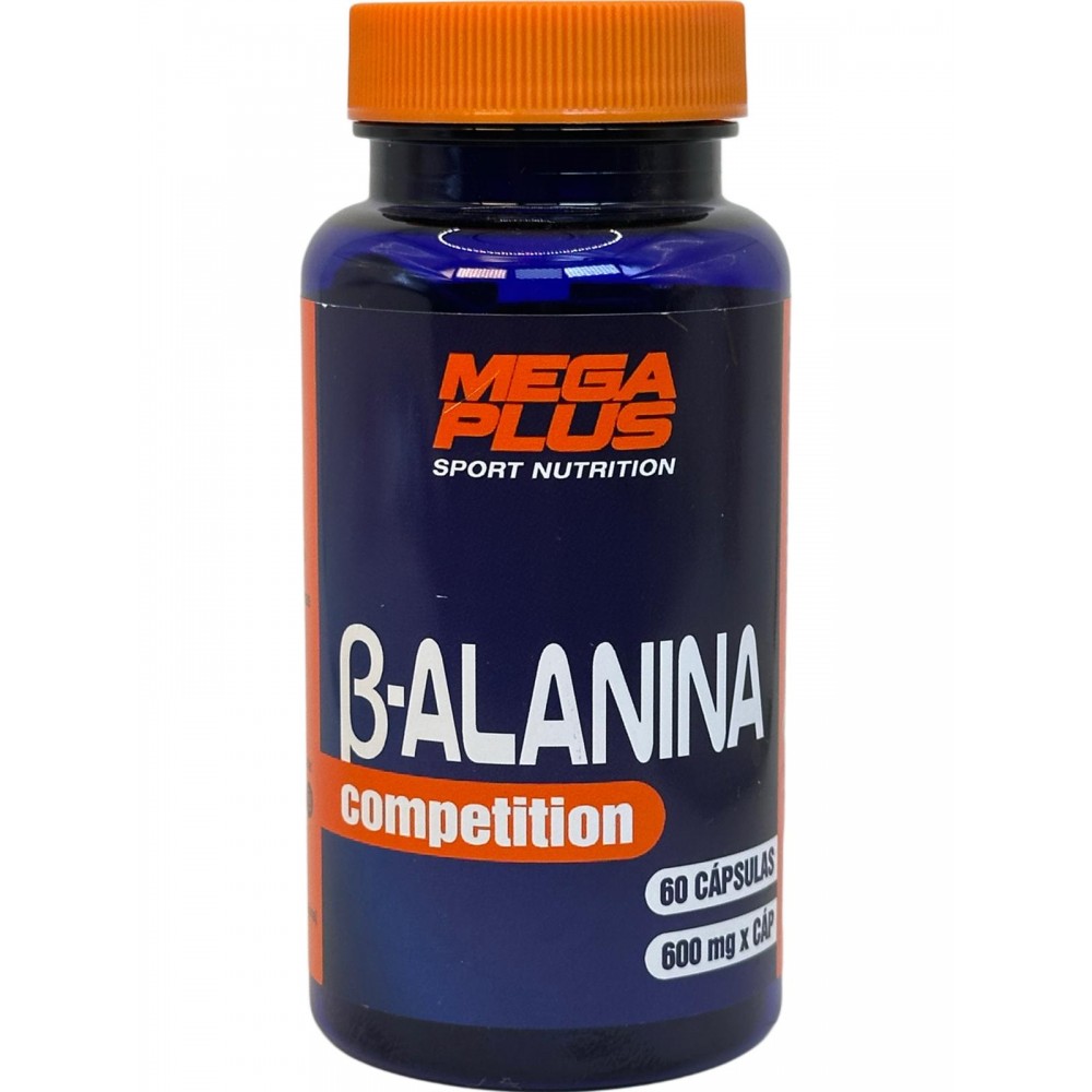 ß-alanina 600mg 60 cápsulas de MEGAPLUS Megaplus MEG-171011 Suplementos Deportivos (Complementos Alimenticios) salud.bio