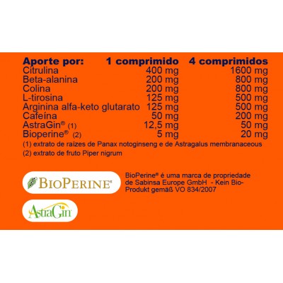 ASTRAPUMP Competición 180 comprimidos de Megaplus Megaplus 171061 Gainers: Los Mejores Suplementos Para Ganar Masa Muscular s...
