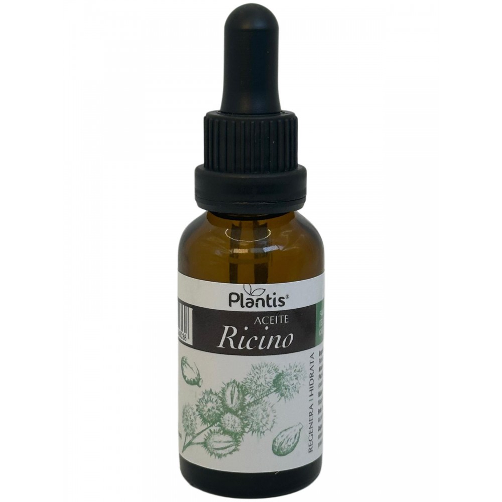 Aceite de Ricino 30ml de Plantis Artesania Agrícola ART-04603 Cosmética Natural salud.bio