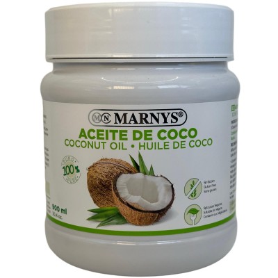 Aceite de Coco BIO ECO Virgen Extra 900ml de MARNYS® Marnys AP109 Aceites naturales salud.bio