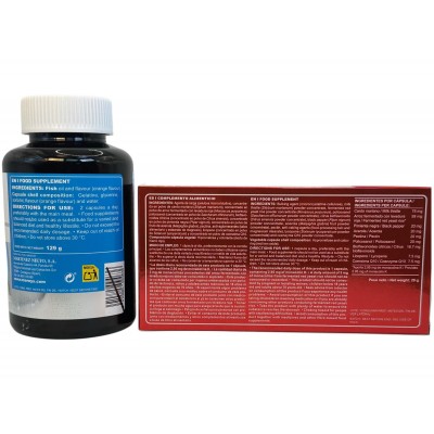 Pack 2x1 OMEGAMAR 1500mg (Omega 3) + LIPOHELP de Marnys Marnys PACKMN834MN105 Sistema cardiovascular salud.bio