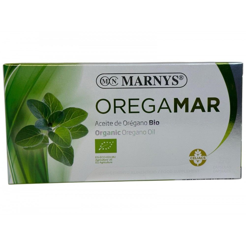 Oregamar Aceite de Orégano 30 Perlas de Marnys Marnys MN467 Patologías e indicaciones salud.bio