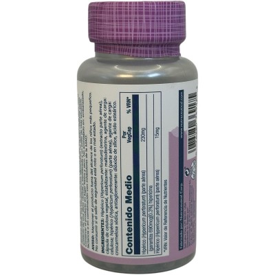 John´s Wort (Hipérico) 60 cápsulas vegetales de Solaray SOLARAY SOLA-36917 Estados emocionales, ansiedad, estrés, depresión, ...