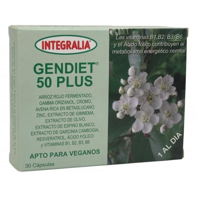Gendiet 50 Plus 30 cápsulas de Integralia INTEGRALIA GEN-54459 Inicio salud.bio