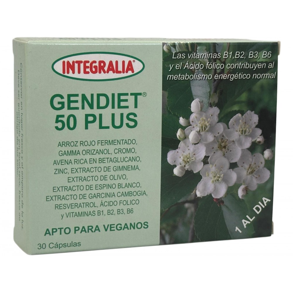 Gendiet 50 Plus 30 cápsulas de Integralia INTEGRALIA GEN-54459 Inicio salud.bio
