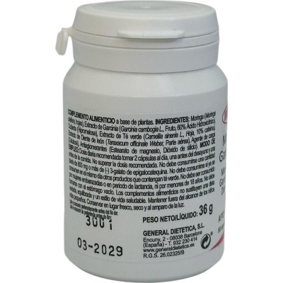 Moringa + Garcinia Plus 60 cápsulas de Integralia INTEGRALIA GEN-54551 Control de Peso salud.bio