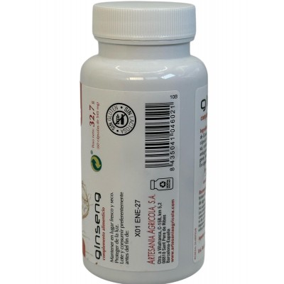 GINSENG 200mg 60 Cápsulas de PLANTIS Artesania Agrícola 090120 Cansancio, fatiga, astenia primaveral salud.bio