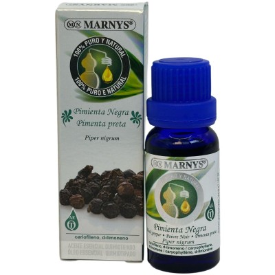 Aceite esencial de Pimienta Negra 15ml de Marnys Marnys AA039 Aceites esenciales uso interno salud.bio