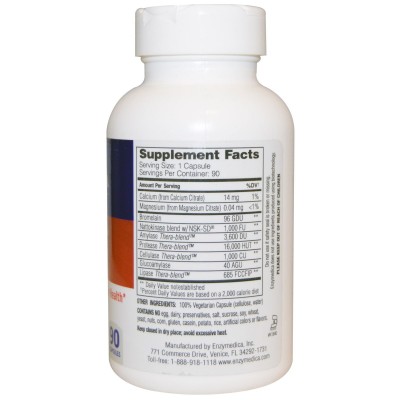 Natto-K, (Natoquinasa) Cardiovascular de Enzymedica Enzymedica ENZ-22030 Sistema circulatorio salud.bio