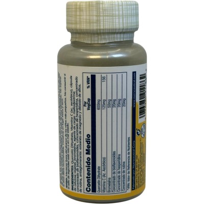 Small Mega Quercetin™ 30 VegCaps. Sin gluten Apto para veganos de Solaray SOLARAY SM-91186 Antioxidantes salud.bio