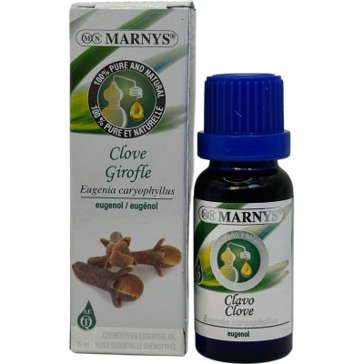 Aceite Esencial de Clavo 15 ml de Marnys Marnys AA003 Aceites esenciales uso interno salud.bio