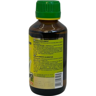 Aceite Puro de Semilla de Cáñamo (Cannabis sativa) 125ml Alimenticio de MARNYS® Marnys AP106 Aceites naturales salud.bio