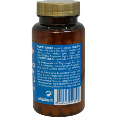 Aminoácidos esenciales Plus 90 cápsulas de Integralia INTEGRALIA INT-339 Aminoácidos salud.bio