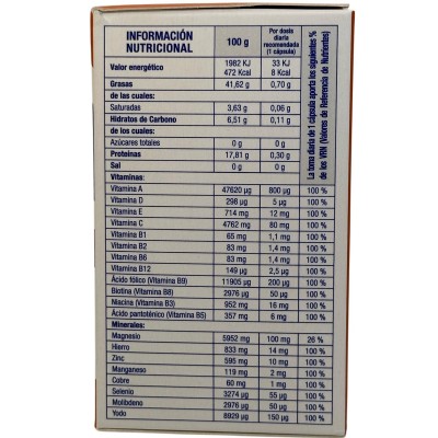 Multivitaminas y Minerales 30 cápsulas de Natysal Natysal 13506 Vitaminas y Multinutrientes salud.bio