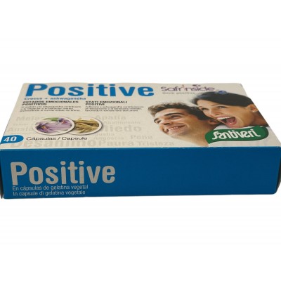POSITIVE (Ashwagandha, crocus, Azafrán..) 40 cápsulas de Santiveri Santiveri  SAN-03117 Estados emocionales, ansiedad, estrés...