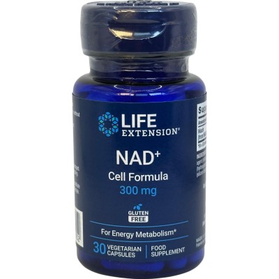 NAD+ Cell Formula Regenerador, Nicotinamide Riboside 300 mg, de Life Extension Life Extension 02344EU Antioxidantes salud.bio