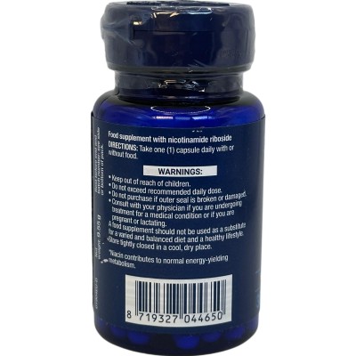 NAD+ Cell Formula Nicotinamide Riboside 100 mg, de Life Extension Life Extension 01904EU Antioxidantes salud.bio