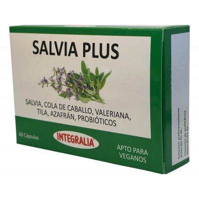 Salvia Plus 60 cápsulas de Integralia INTEGRALIA INT-568 Menopausia salud.bio
